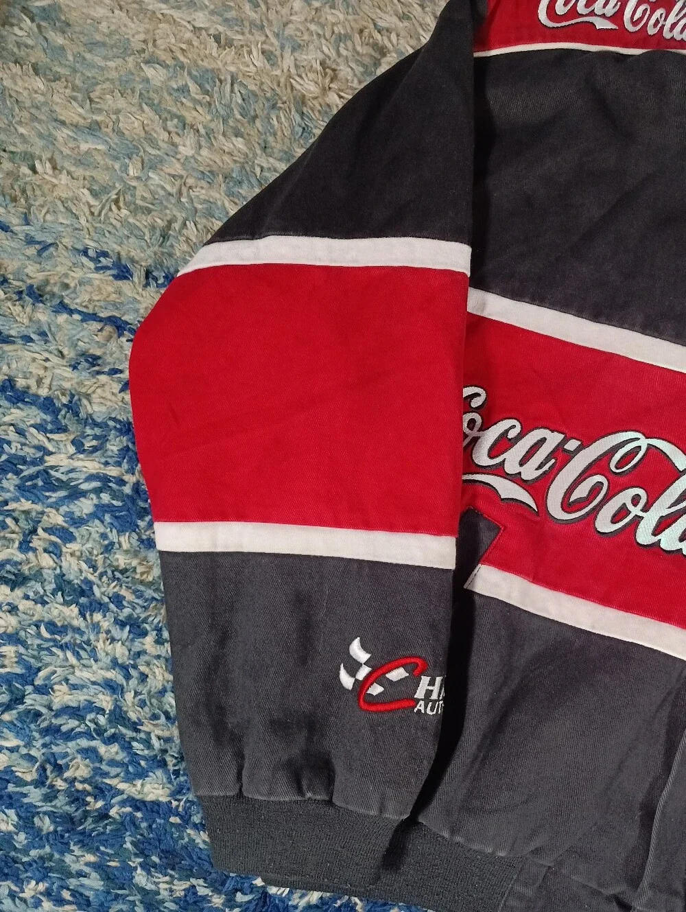 NASCAR JH Design Coca Cola Racing Family #20 Tony Stewart Jacket Mens - Picture 2 of 15